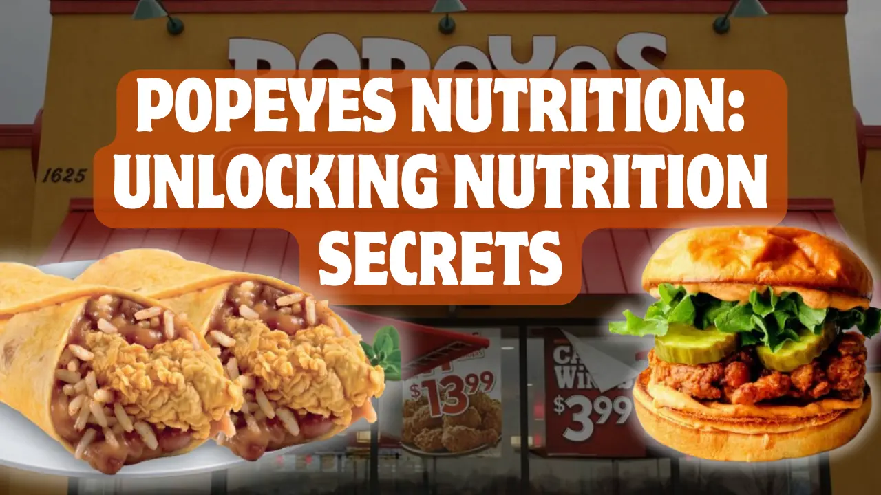 Popeyes Nutrition